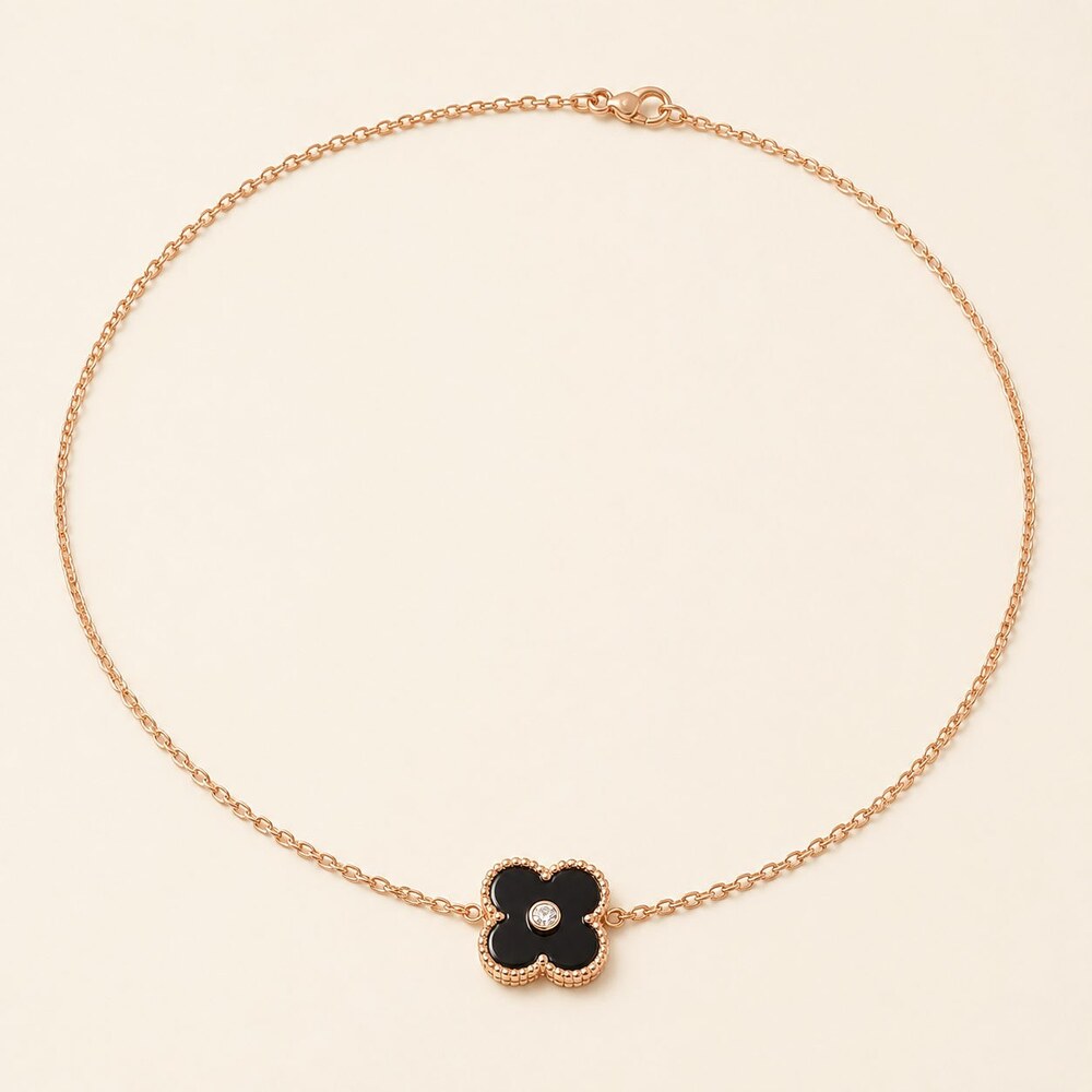 Van Cleef & Arpels Elegant Signature Necklace Style 9 | New with Box